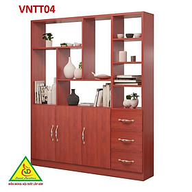 Mua TỦ KỆ TRANG TRÍ KIÊM VÁCH NGĂN VNTT04.1 - Nội thất lắp ráp Viendong Adv