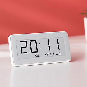 Nhiệt kế đa chức năng Xiaomi Mi Pro chính hãng, đồng hồ kỹ thuật số, cảm biến nhiệt độ và độ ẩm điện tử, nhiệt kế không dây và độ ẩm liên kết thông minh Mi Home APP
