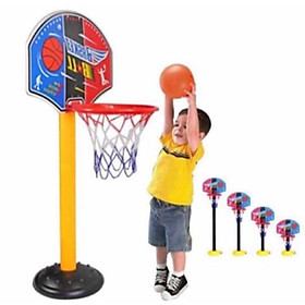 Đồ chơi bóng rổ cho bé - Tuỳ chỉnh chiều cao giúp bé phát triển toàn diện