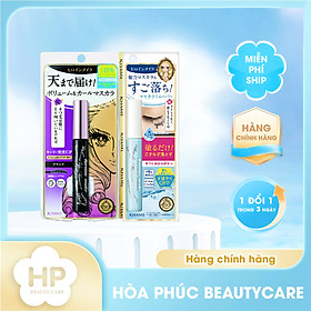 Set Mascara Chuốt Dài Mi Và Mascara Tẩy Trang Mi Kissme Heroine Make (2 cây)