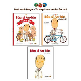 Truyện Ehon bé 3-4-5 tuổi - Bộ 4 cuốn Bác sĩ Anton