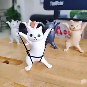 Mô hình trang trí 5 mèo khiêng hòm vui nhộn (không kèm hòm)