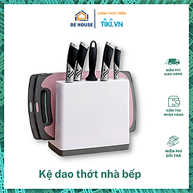 Mua Kệ Dao Thớt Có Khay Hứng Nước  Kệ Dắt Dao Kéo Nhà Bếp - Hàng chính hãng