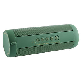 T2 Xe Đạp Loa Bluetooth Thể Thao Ngoài Trời Chống Nước Loa Không Dây Đài FM Âm Thanh Loa Di Động Có Đèn Led Color: green