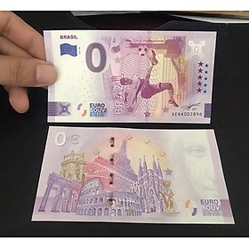 Mua Tờ 0 Euro kỷ niệm WC 2022 đội tuyển Brazil