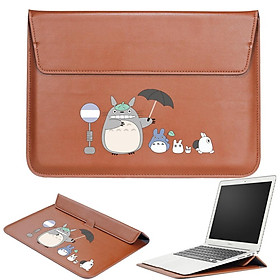 Túi Đựng Laptop 11/12/13/13.3/14/15 Inch Đứng Bao Da Macbook Air Pro Xiaomi HP Dell Acer Chống Thấm Nước Di Động Túi Máy Tính
