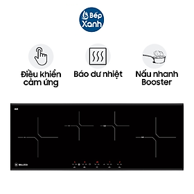 Mua Bếp điện từ 4 vùng nấu Malloca MH-04IR S - Ngang 93cm - Hàng chính hãng