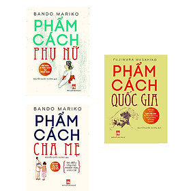 Hình ảnh Combo Phẩm Cách: Cha Mẹ + Phụ Nữ + Quốc Gia