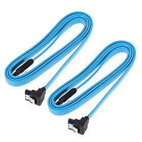 2 x USB SATA 3 Hard Disk Drive Data Cable for SSD High Speed Double-headed
