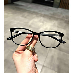 Kính thời trang unisex nam nữ dáng mắt bầu gọng kim loại nhẹ
