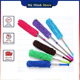 Mua Chổi quét bụi san hô kéo dài tiện lợi chổi quét bụi inox hà minh store