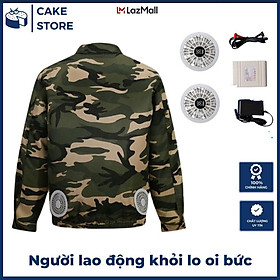 Mua Áo quạt điều hoà pin 32 mAh  Áo quạt điều hòa Nhật Bản  làm mát cơ thể  chống nắng nóng  chất lượng - pin trâu - quạt mát