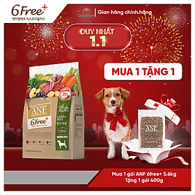 [ 5.6KG ] Thức ăn hạt cho chó ANF 6FREE PLUS VỊ CỪU + GẠO nhập khẩu Hàn Quốc