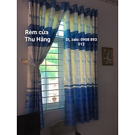 Mua Rèm Cửa Bằng Vải Gấm Được May Và Dập Khoen Hoàn Chỉnh Tặng Kèm Dây Vén Rèm