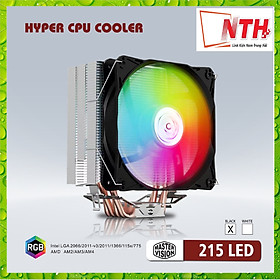 Mua Fan Hyper 215 LED(Tản 4U  Fan 12cm  Đen và Trắng)-hàng chính hãng