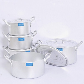 Mua Bộ nồi nhôm cao cấp 5 cái