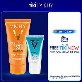 Bộ Sản Phẩm Chống Nắng & Căng Mượt Da VICHY Capital Soleil Dry Touch