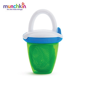 Túi ăn chống hóc có nắp (màu ngẩu nhiên)