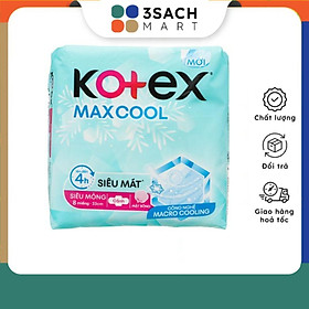 Kotex Maxcool Siêu Mỏng Cánh (8 Miếng)