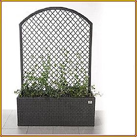 Chậu trồng hoa Tundo hình chữ nhật 80 x 33 x 122 cm