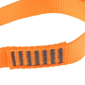 23KN Climbing Fall Protect   Safety Webbing Strap Belt 80cm