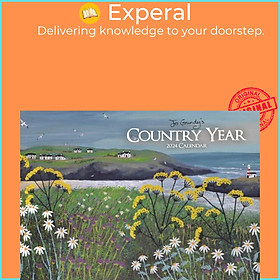 Hình ảnh Sách - Jo Grundy Country Year A4 Calendar 2024 by  (UK edition, paperback)