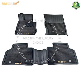 Thảm lót sàn ô tô 2 lớp cao cấp dành cho xe Mercedes Benz GLC 2016+ nhãn hiệu Macsim 3w