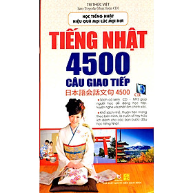 Hình ảnh Tiếng Nhật - 4500 Câu Giao Tiếp (Kèm CD) - Vanlangbooks