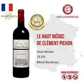 Rượu Vang Đỏ Pháp Maison Bouey Le Haut-Medoc de Clement-Pichon