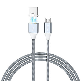 Mua Dây Cáp Sạc Điện Thoại Hoco U40B Micro-USB 1M - Hàng CHính Hãng + Tặng Kèm 1 Ghế Đỡ Điện Thoại Đa Năng T2