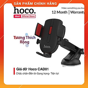 Mua Giá Đỡ Điện Thoại Thông Minh Hoco CAD01 Hít xe hơi xoay 350 độ Hàng Chính Hãng