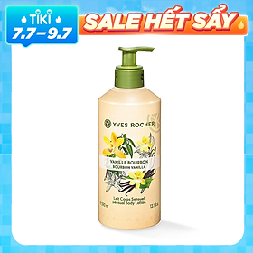 Sữa Dưỡng Thể Yves Rocher Vanille Bourbon Lait Corps Sensual Body Lotion 390ml