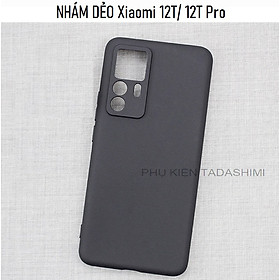 Ốp Lưng Nhám Dẻo Đen Cho Xiaomi 12T/ K50 Ultra, Xiaomi 12T Pro Chống Bẩn, Không Bám VÂN TAY, Có Gờ Bảo Vệ Camera