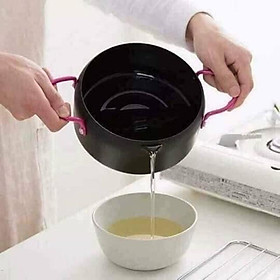 NỒI CHIÊN NGẬP DẦU KIỂU NHẬT BẢN (tặng kèm 1 khay hứng inox)