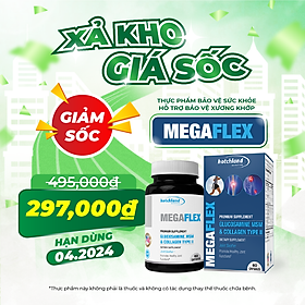 Viên uống xương khớp Glucosamine hỗ trợ tái tạo sụn khớp