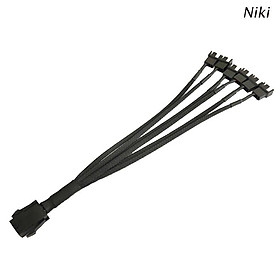 Cáp chia mở rộng 1 ra 6 12v 6pin sang 4pin/3pin