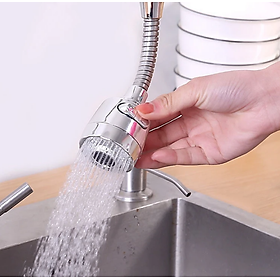 Đầu Vòi rửa chén Tăng Áp công tắc đổi kiểu _ bông tăng áp rửa chén BTA4_Đầu vòi rửa bát tăng áp lực nước 2 chế độ phun_đầu tăng áp rửa chén bát nhựa ABS si inox cao cấp_ đầu vòi rửa chén tăng áp_ vòi rửa chén đa năng