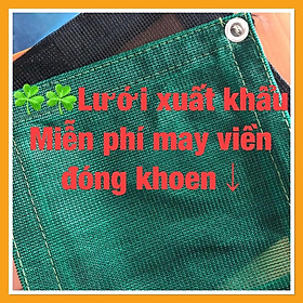 Lưới che nắng Hàn Quốc, Che Mái Hiên, Hoa Lan (Có May Viền Đóng Khoen)