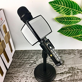 Mua Micro Bluetooth Hát Karaoke Tích Hợp FREE SHIP Loa Bass Hay YS91  Cực Bắt Giọng  Âm Thanh Trong Lớn  Gắn Usb  Thẻ Tf
