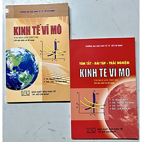 Hình ảnh sách Combo Kinh Tế Vĩ Mô và Tóm Tắt - Bài Tập - Trắc Nghiệm Kinh Tế Vĩ Mô