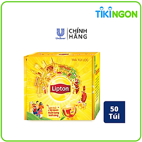 Trà Lipton Nhãn Vàng 2g x 50 túi