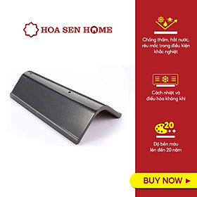 Ngói rìa tráng men cao cấp Lustime 145-190x320x80mm, men bóng cao cấp, bền đẹp, chống thấm, chống rêu mốc - hàng chính hãng