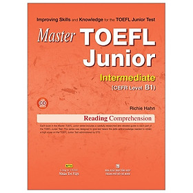 [Download Sách] Master Toefl Junior Intermediate: Reading Comprehension (Kèm Cd) - 2019