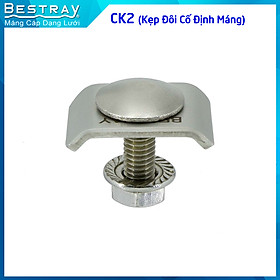 Kẹp Đôi Cố Định Máng | Kẹp Máng Lưới Bestray | Dual Wire Clamp Kit
