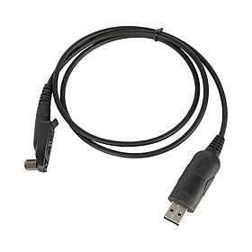 USB Programming Cable Black Replacements Multi Pins Flexible for GP338xls GP638xls GP644 GP688, Programming Software Not Included Sturdy