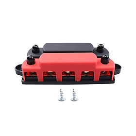 Distribution Terminal Block Ground Distribution Block 48V Accessories Durable Replace Parts Bus Bar for RV Boat Automotive Truck Marine