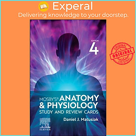 Hình ảnh Sách - Mosby's Anatomy & Physiology Study and Review Cards by Dan Matusiak (UK edition, paperback)