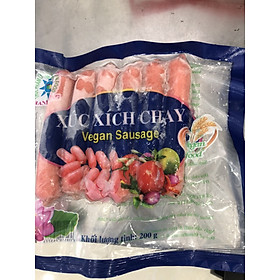 Xúc xích chay - size lớn 200g 