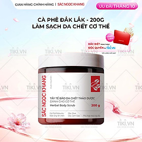 Tẩy tế bào da chết thảo dược dành cho cơ thể Sắc Ngọc Khang hũ 200g