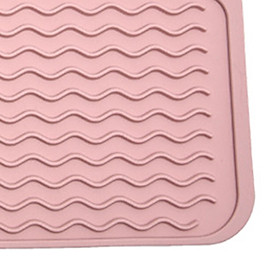 Silicone Dish Drying Mat Drying Mat for Kitchen counter Heat Resistant Mat Easy Clean Table Mat, Non-Slip Dish Drainer Pad for Kitchen Countertop